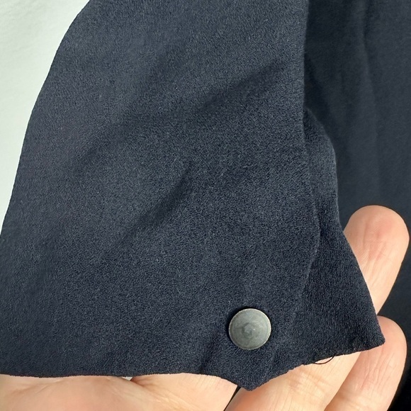 A.L.C Black Silk Mini Dress - Picture 4 of 6